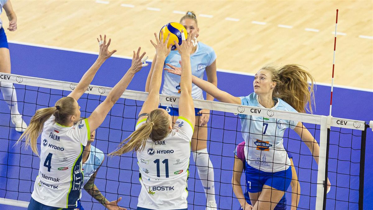 Materiały prasowe / CEV / Na zdjęciu: atakuje Dominika Strumilo