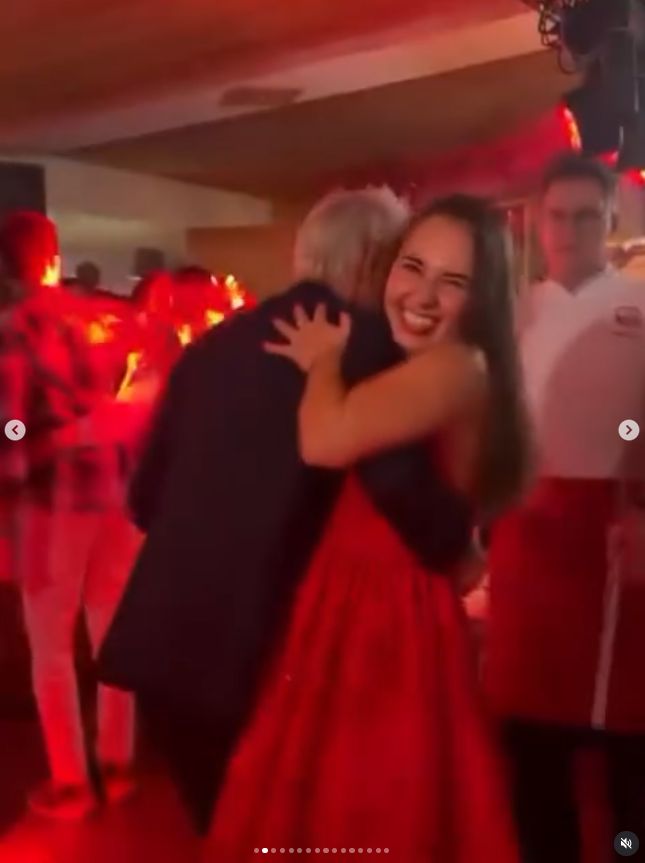 Piotr Żyła i Marcelina Ziętek imprezują u Stochów