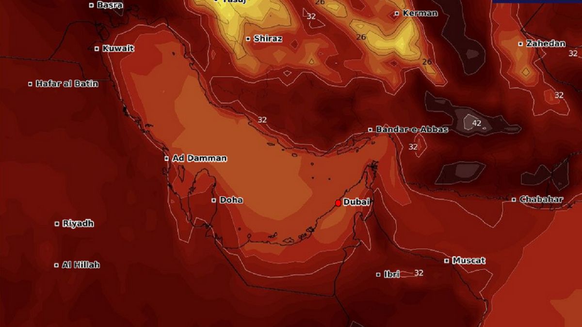 Tu już żar leje się z nieba