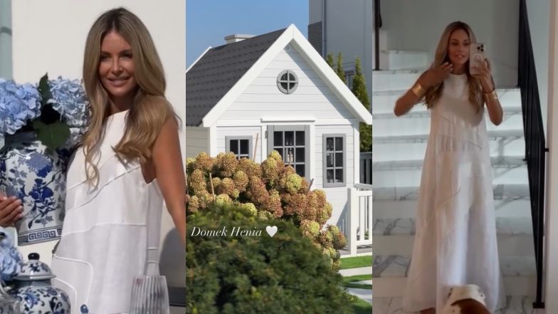 Małgorzata Rozenek pokazała kolejne kadry z nowego domu