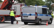 Wypadek Zablokowana trasa kierunku Poznania