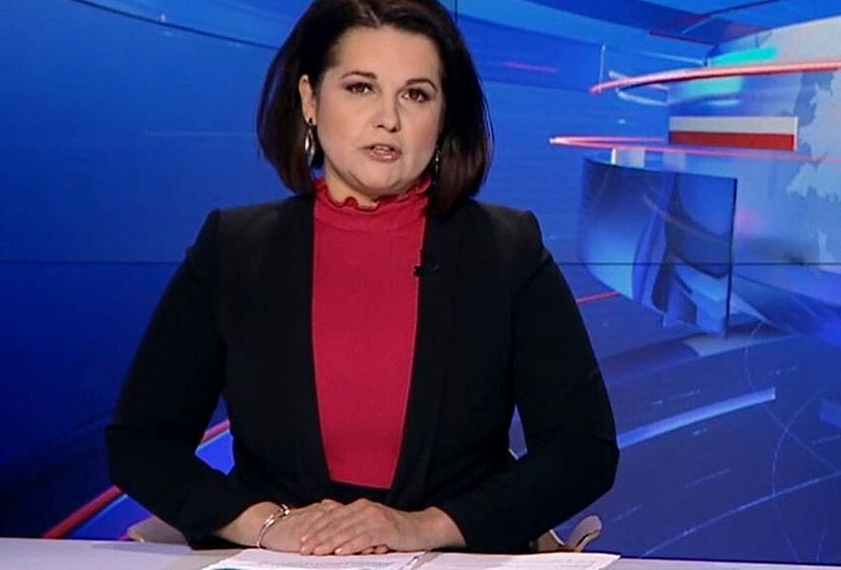 Edyta Lewandowska jest dziś twarzą "Wiadomości" TVP