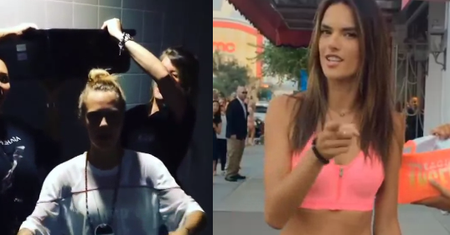 Cara Delevingne oblewa się wodą i... KLNIE!