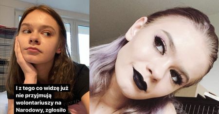 Julia Wróblewska nadal szuka wolontariatu: "Na Narodowy już NIE PRZYJMUJĄ"