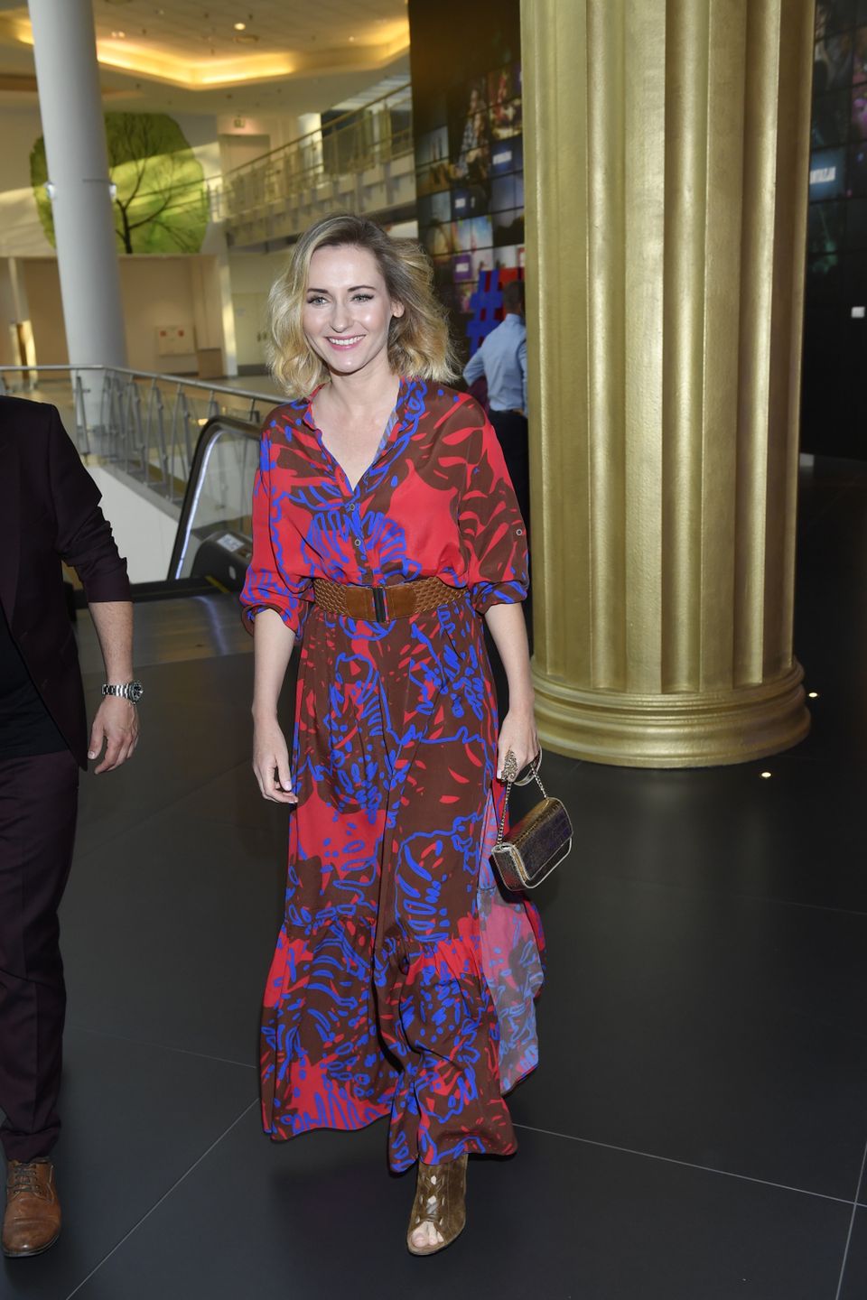 Zuzanna Grabowska na premierze filmu „W jak morderstwo"