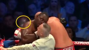 Widzieliście to? Skandal w trakcie walki Fury - Whyte