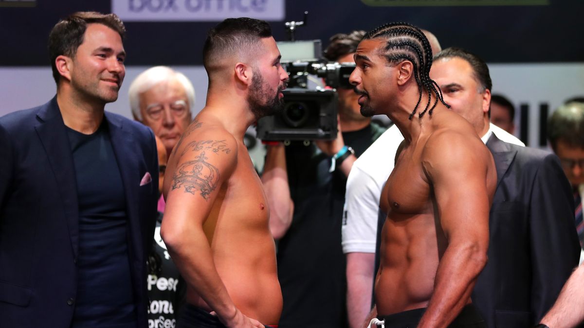 Getty Images / Richard Heathcote / Staff / Na zdjęciu: Tony Bellew i David Haye