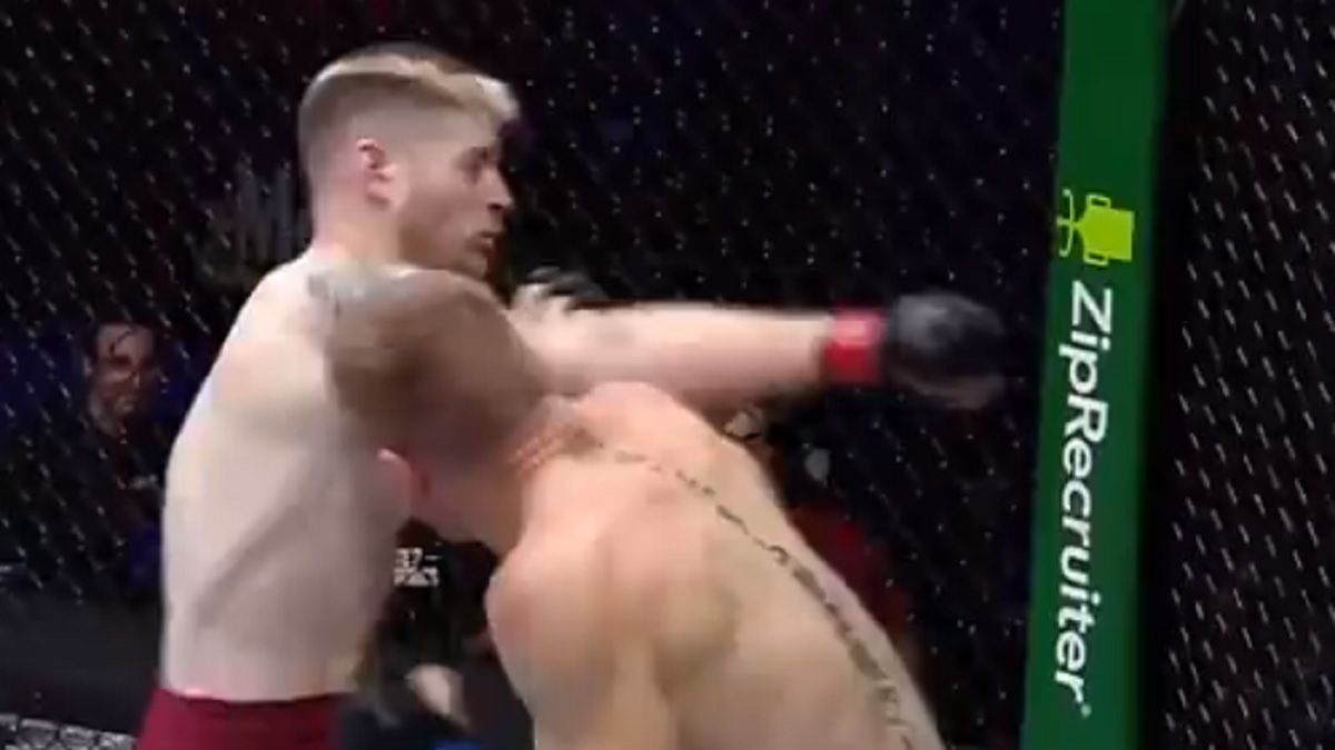 Twitter / Chris Duncan ciężko znokautował rywala w walce o kontrakt z UFC