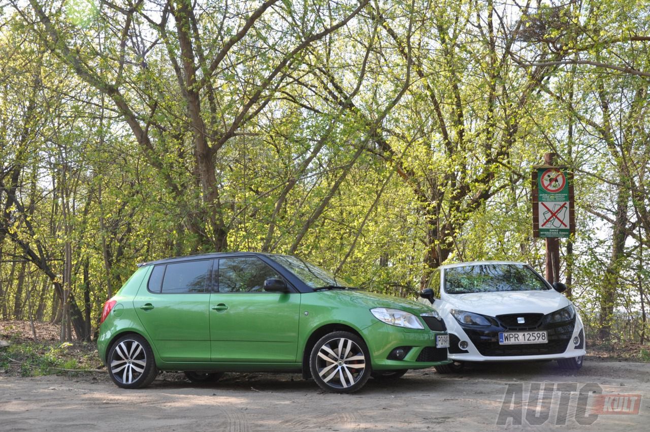 Skoda Fabia vRS & Seat Ibiza Cupra Bocanegra