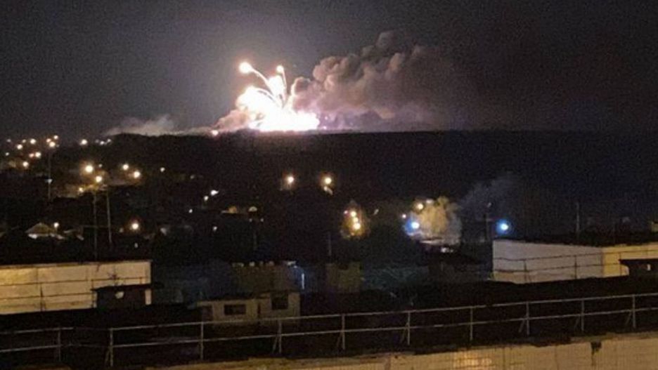 Potężna eksplozja składu broni w okolicach rosyjskiego Biełgorodu. "Wielkie upokorzenie rosyjskiej armii" 