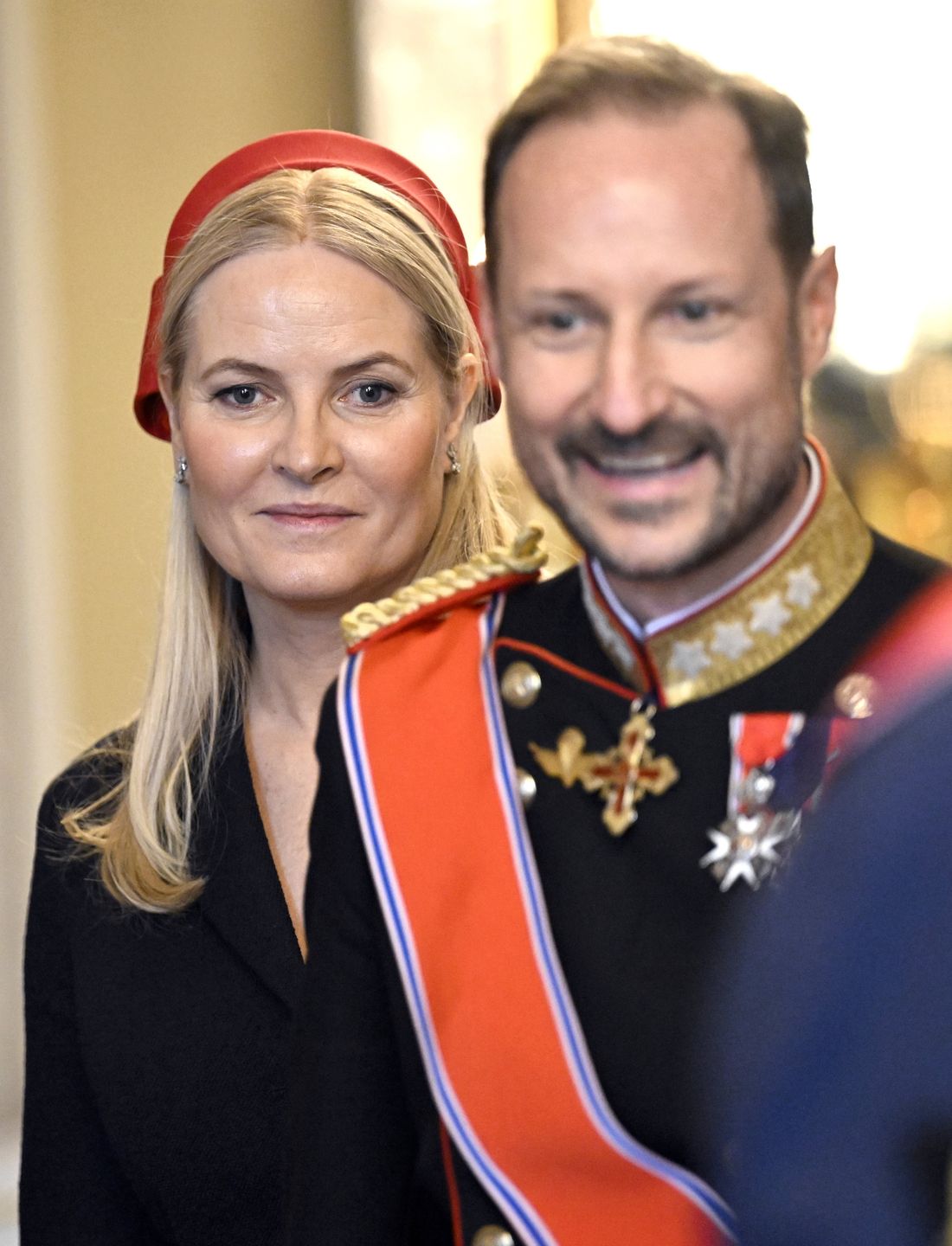 Mette-Marit i książę Haakon