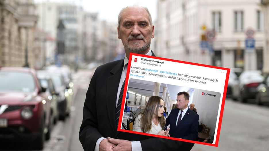 Błaszczak unikał odpowiedzi na pytania o komisję Macierewicza
