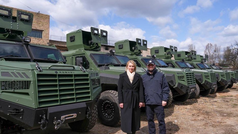 Nowe Senator MRAP dla Ukrainy