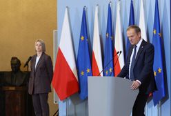 "Mam prośbę". Tusk zwrócił się do Telewizji Republika na konferencji
