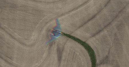 Samolot widmo w Google Maps. Udało się go uchwycić na zdjęciu
