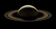 Ostatnie zdjęcie Saturna, które wykonała sonda Cassini przed zakończeniem misji