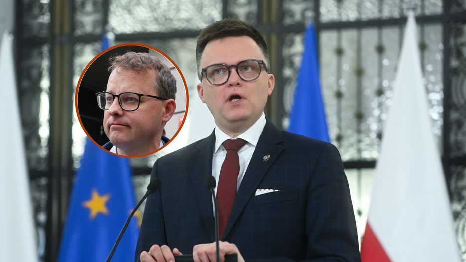 Szymon Hołownia komentuje warunki posła Marcina Romanowskiego