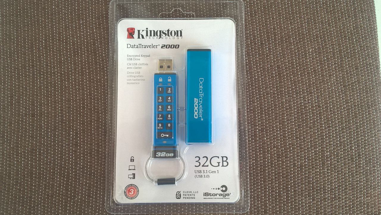 Kingston DataTraveler 2000 — pendrive do zadań specjalnych