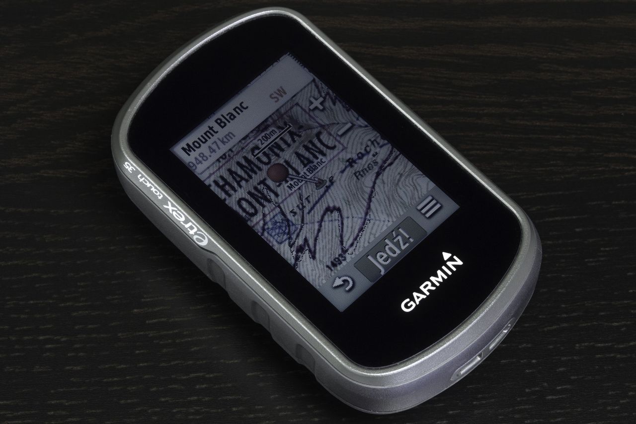 Garmin 35 test podręcznej nawigacji rowerzysty i