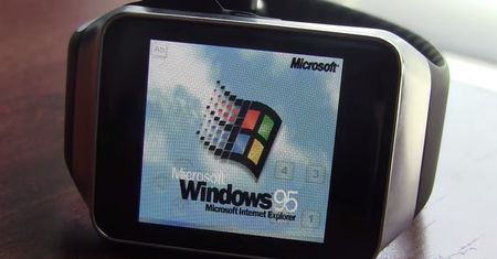 Zegarki dość mocne, by uruchomić Windows 95