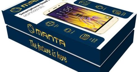 Manta Quad Titan MSP95009 Bee: złoty smartfon za 349 zł #prasówka