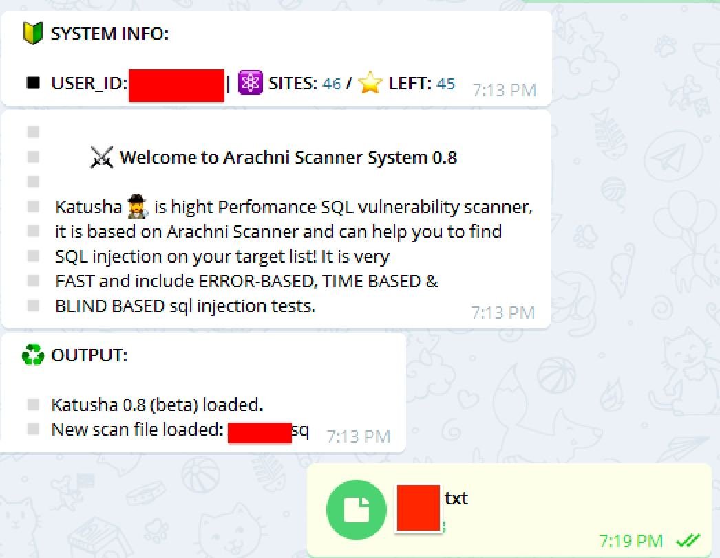 Wgrywanie listy stron do „sprawdzenia”