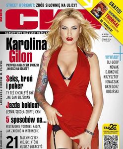 Karolina Gilon: Gwiazda "Miłości na bogato" na okładce CKM-u