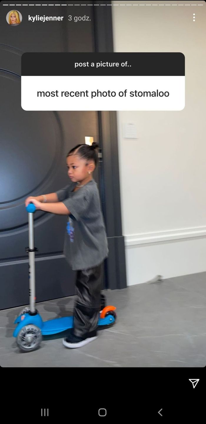 Kylie Jenner - zdjęcie opublikowane na prośbę internautów