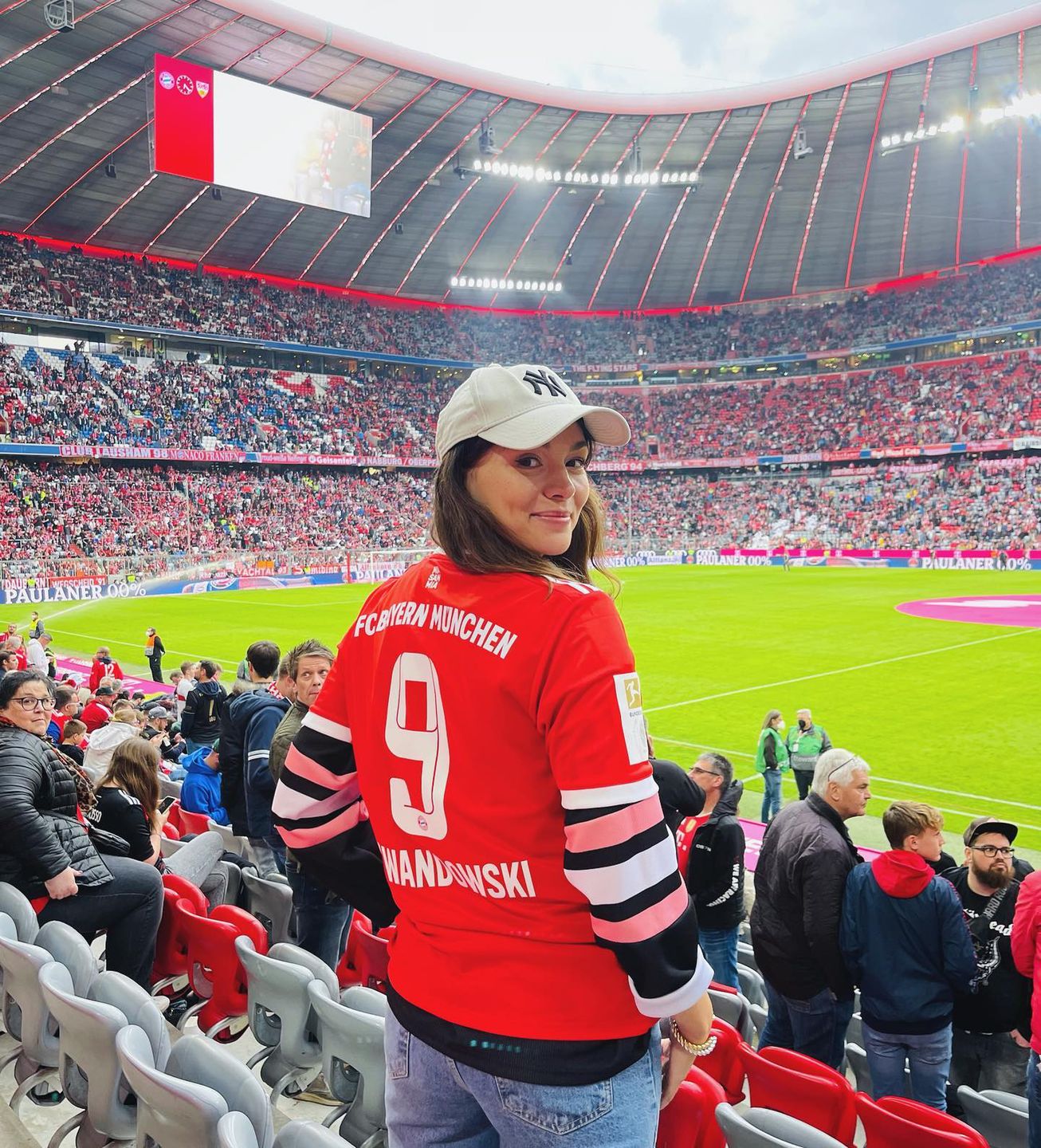 Paulina Krupińska odwiedziła Lewandowskich