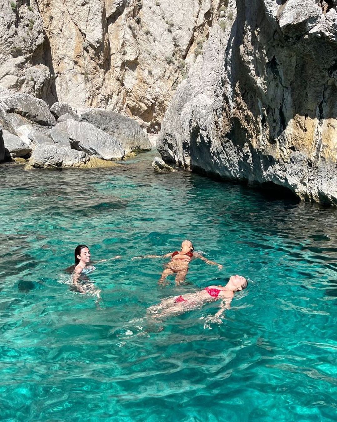Julia Wieniawa na Capri