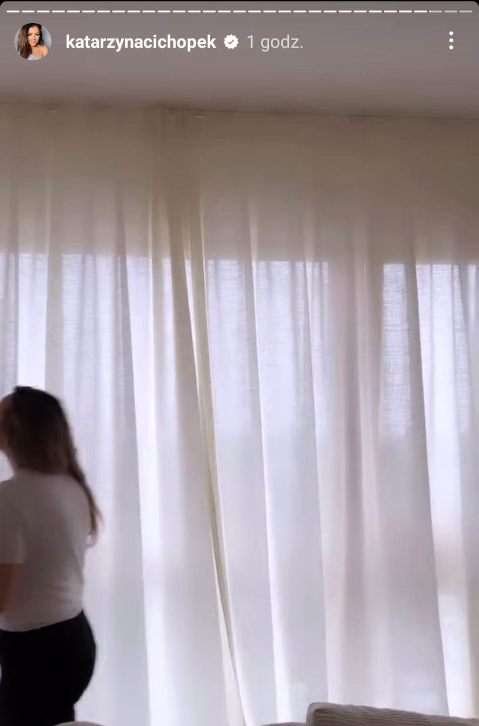 Kasia Cichopek pokazała, jak udekorowała okna