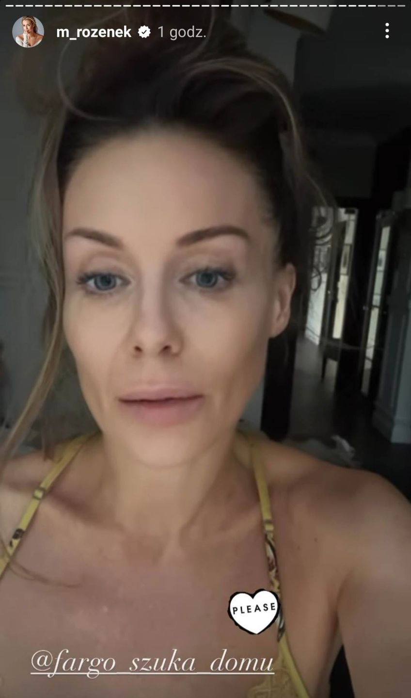 Małgorzata Rozenek prosi o pomoc dla Fargo