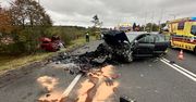 22-latek oskarżony o próbę zabójstwa po celowym zderzeniu czołowym na DK 25
