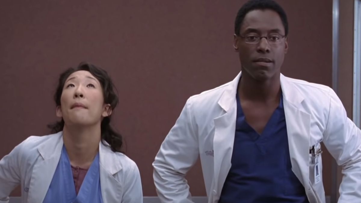 Isaiah Washington na planie ''Chirurgów''