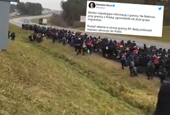 Gorąco na granicy. Duża grupa migrantów spróbuje sforsować przejście?