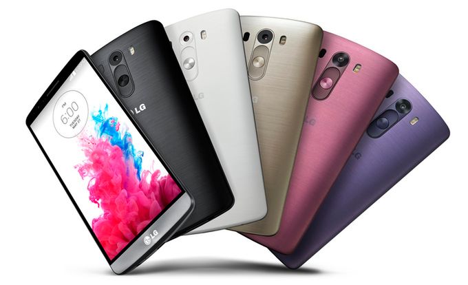 Wersje kolorystyczne LG G3