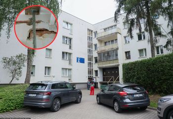 "Katastrofalny" stan bloku. Mieszkańcy zostali bez dachu nad głową