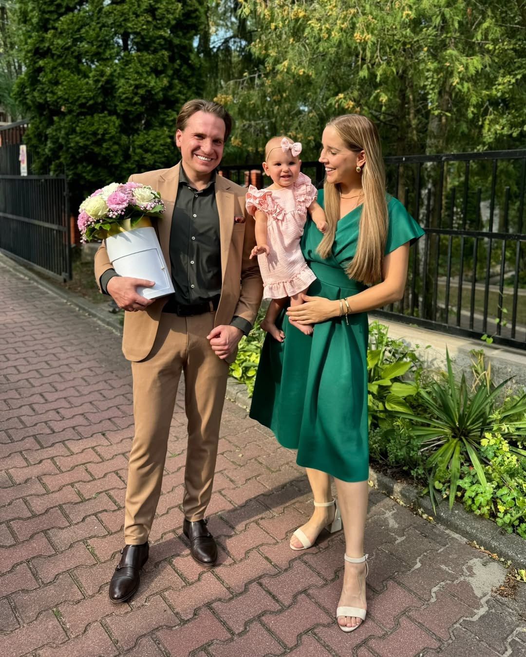Lil Masti z rodziną