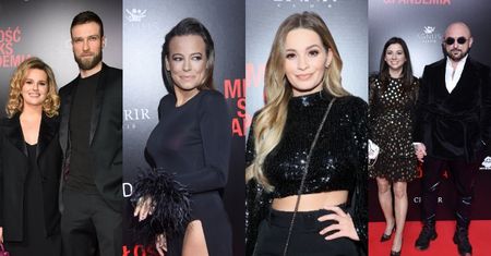Premiera nowego filmu Patryka Vegi "Miłość, seks & pandemia": Zofia Zborowska i Andrzej Wrona, odmieniona Ewelina Lisowska, elegancka Anna Mucha... (ZDJĘCIA)