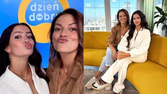 Alżbeta Lenska zabrała córkę do "Dzień Dobry TVN". 14-letniej Zofii marzy się kariera aktorki: "Ciągnie mnie do SHOW-BIZNESU"