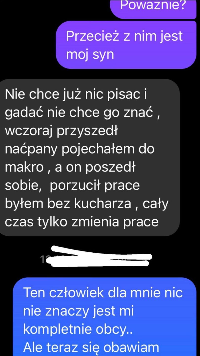 Esmeralda Godlewska pogrąża ojca swojego dziecka