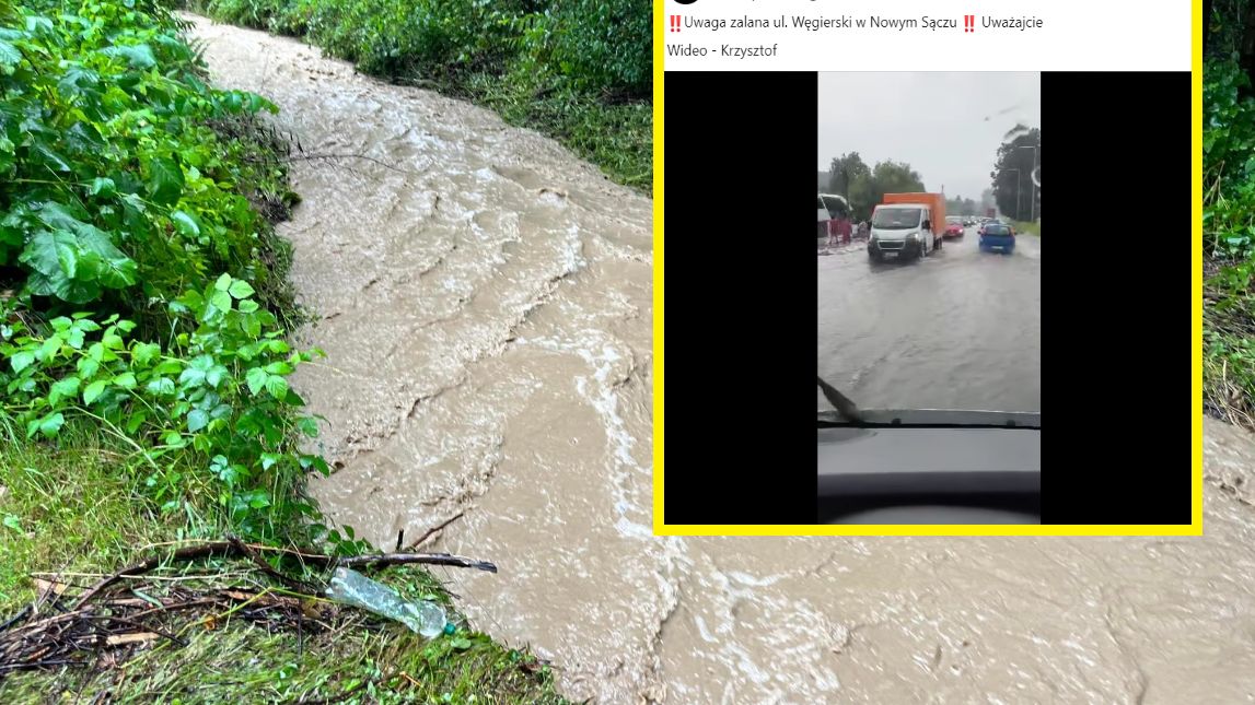Pogoda znów dała się we znaki mieszkańcom Małopolski