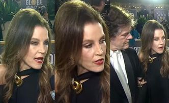 Lisa Marie Presley udzieliła na gali Złotych Globów ostatniego wywiadu PRZED ŚMIERCIĄ (WIDEO)