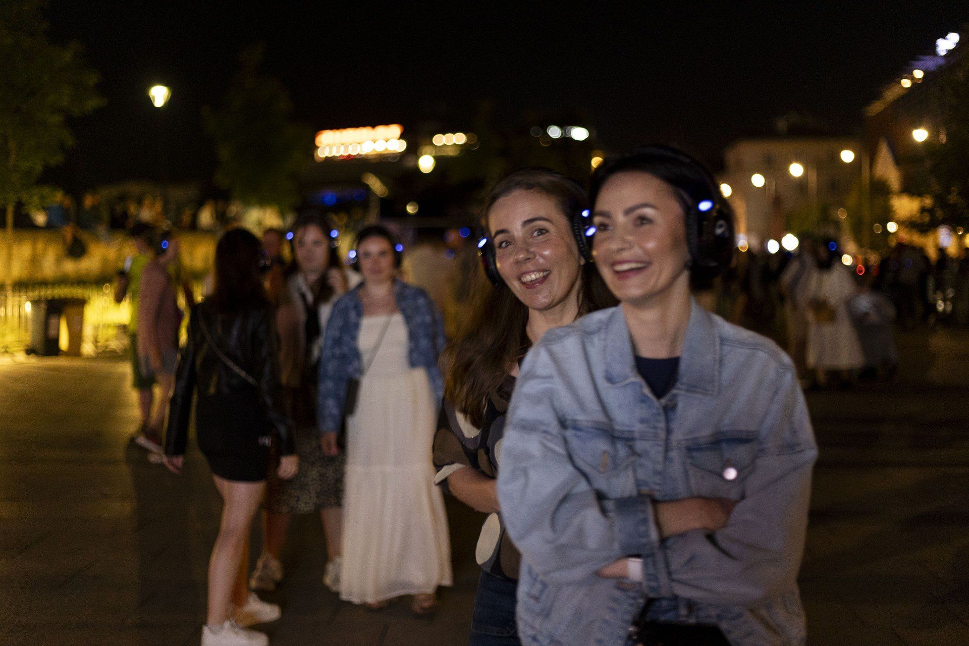 Wieczorne Silent Disco na Placu Armii Napoleona
