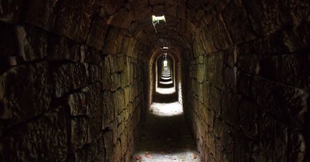 Tajemniczy tunel pod domem. Właściciel był w szoku - wszystko nagrał