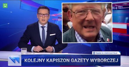 "Wiadomości" murem za Obajtkiem. Uwagę widzów skupili na Michniku