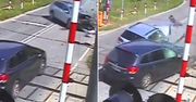 Koszmarny wypadek na przejeździe. Wszystko nagrała kamera
