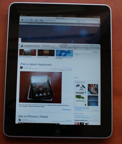 iPad - (nasz) pierwszy test