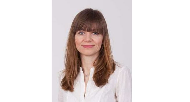 Małgorzata Szastak-Puczyłowska w dziale marketingu Telewizji Puls