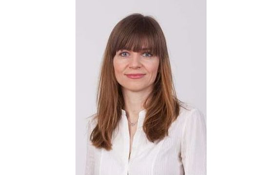 Małgorzata Szastak-Puczyłowska w dziale marketingu Telewizji Puls